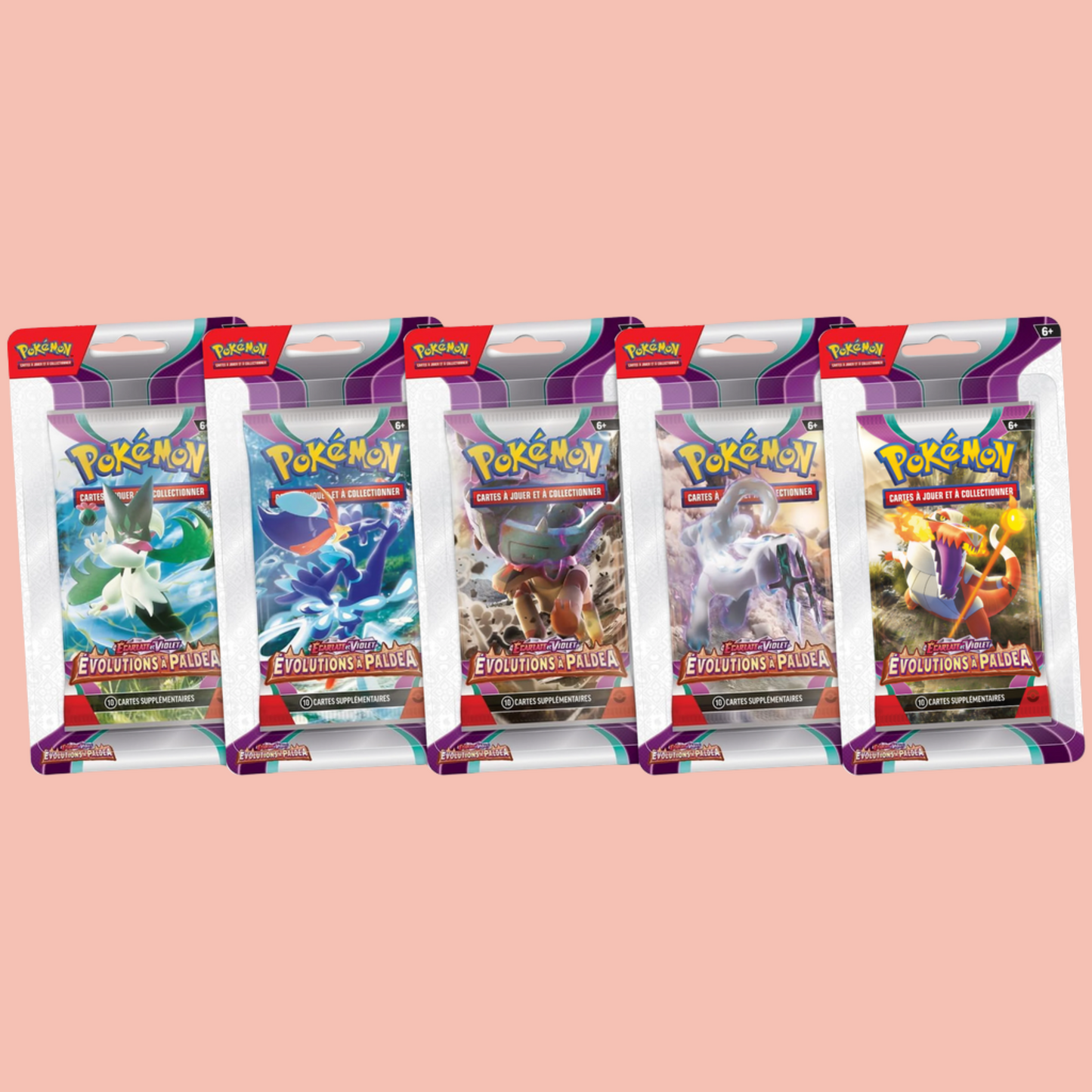 Booster EV02 ( blister ) - Écarlate et Violet - Évolution à Paldea asmodee