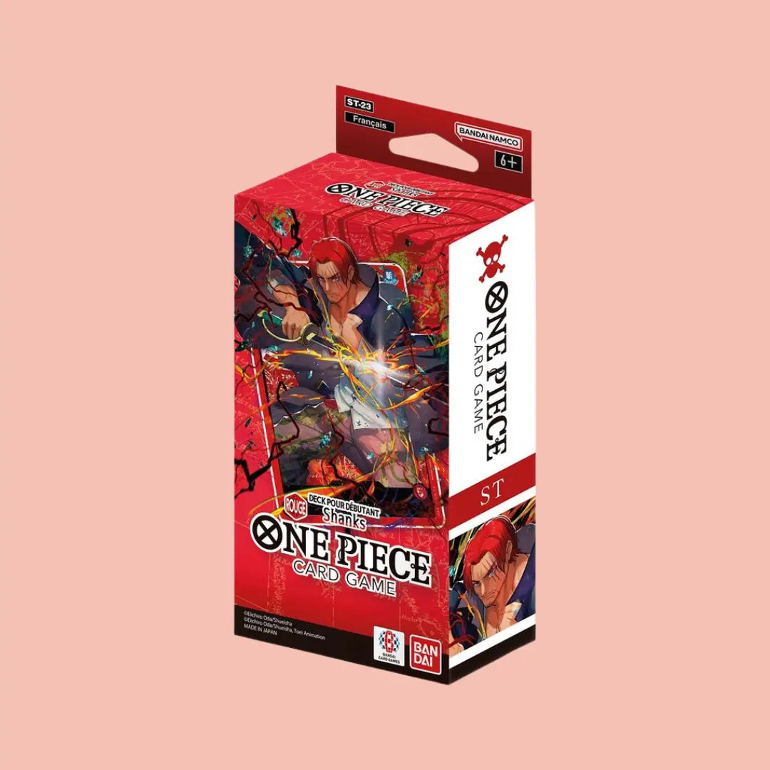 Deck pour débutant Shanks "rouge" FR pikcollect