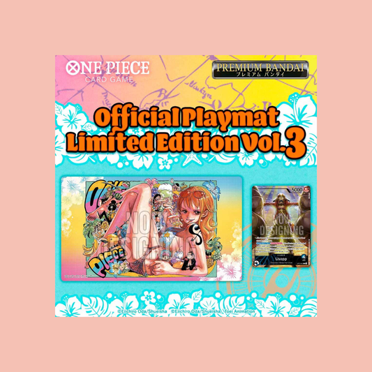 Tapis de Jeu + 1 Carte Promo - Limited Edition Vol.3 - EN