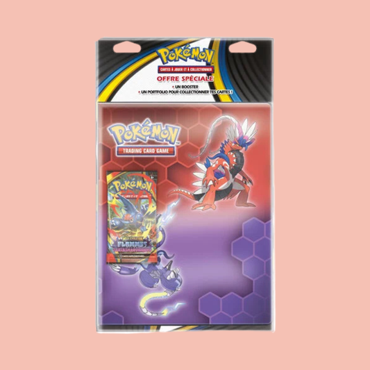 Pack portfolio + booster - ME02 Flammes Fantasmagoriques