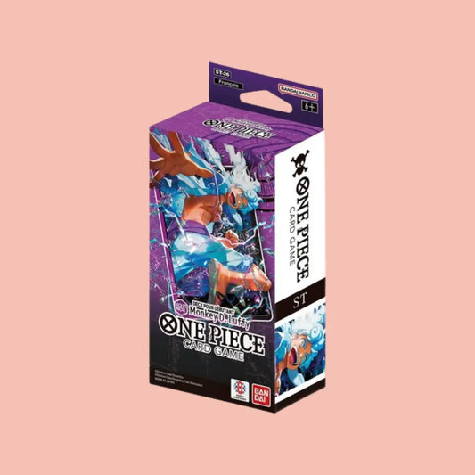 Deck pour débutant Monkey D. Luffy "violet et noir" FR asmodee