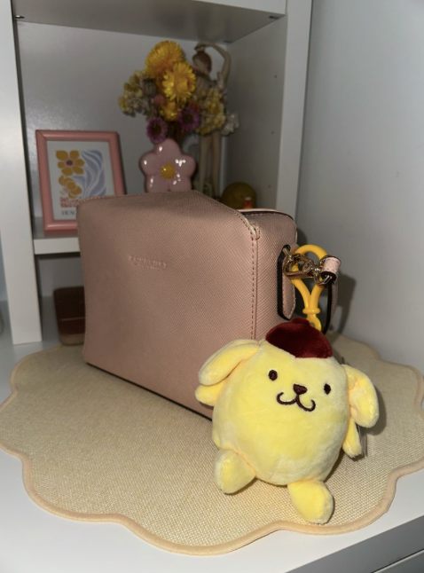 Porte clef peluche pompompurin